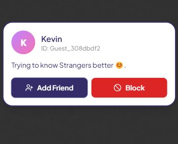 StrangerLine friend request