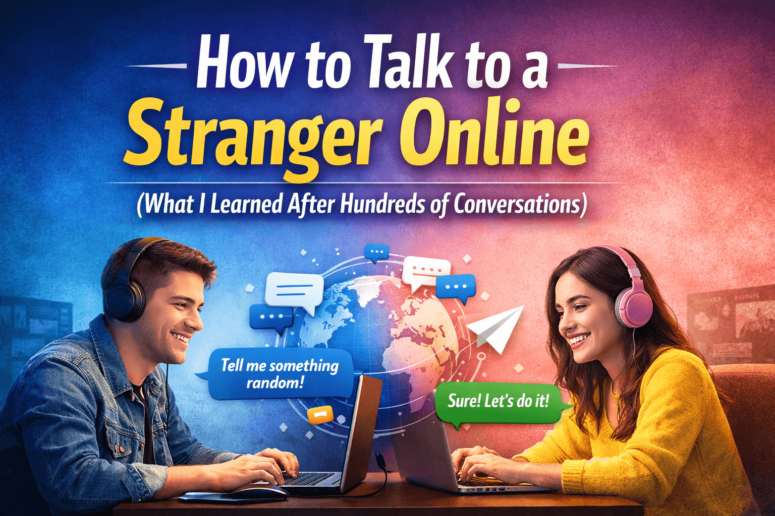 How to Talk to a Stranger Online? With Examples